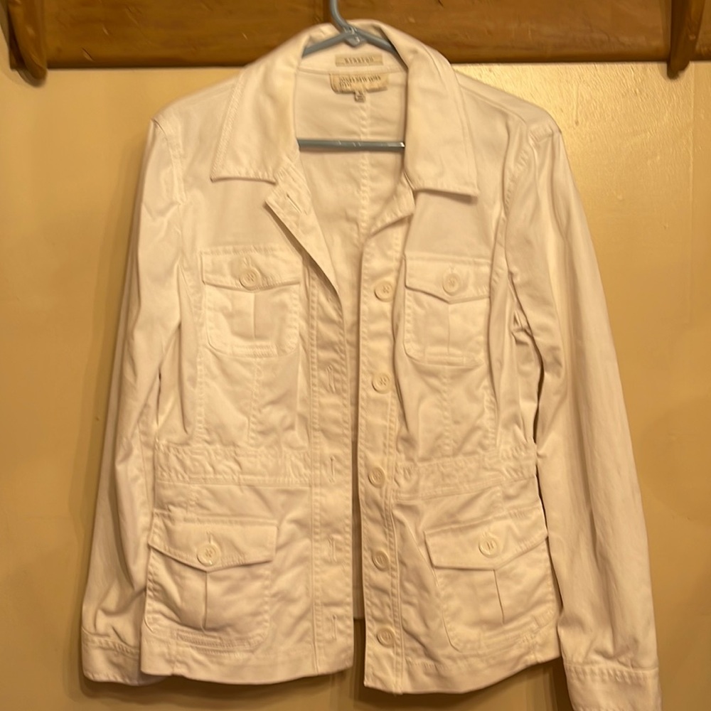White jacket